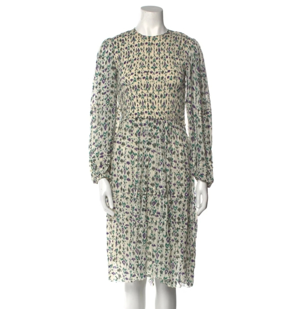 Isabele Marant printed midi length dress